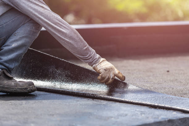 Professional Crawl Space Encapsulation technician working in Arcade, NY